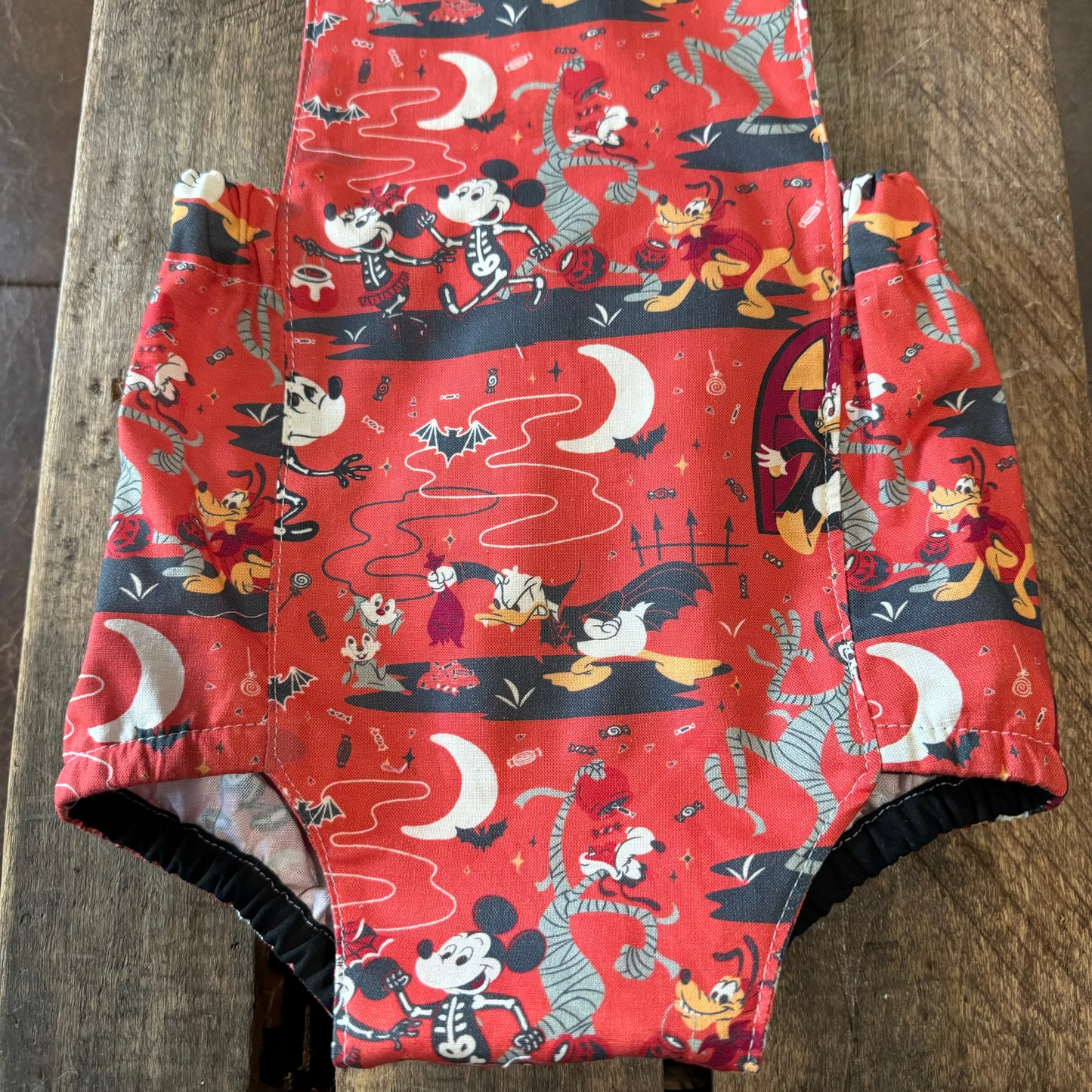Halloween Mouse and Friends Orange Spooky Romper