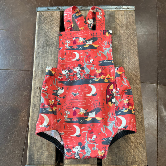Halloween Mouse and Friends Orange Spooky Romper