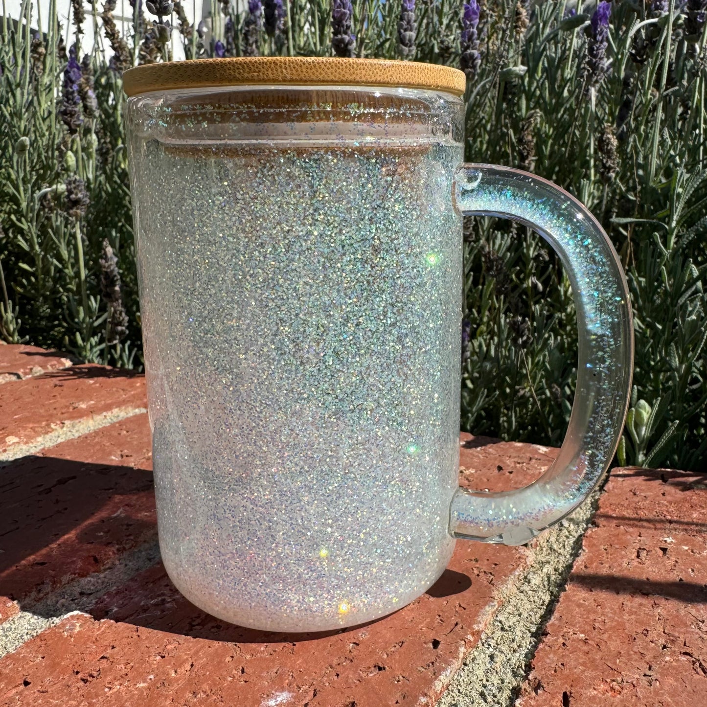 Fall Favorites Glitter Globe Coffee Cup